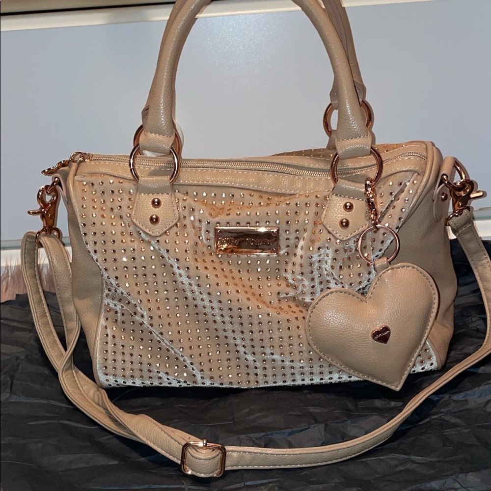 NUDE BETSY JOHNSON CROSSBODY BAG